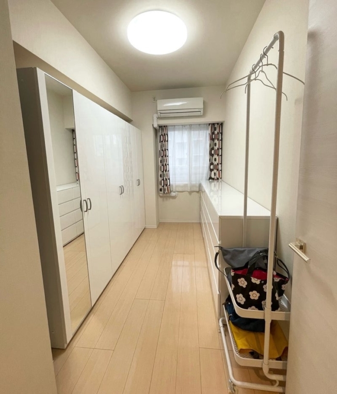 クローゼット部屋を作りたい！