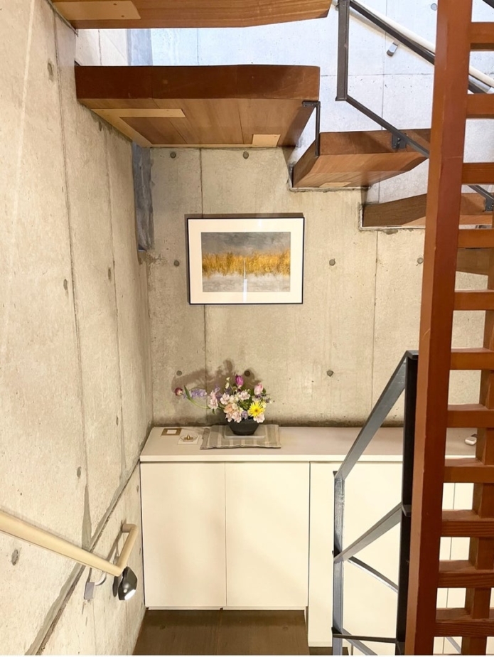 アートに囲まれた暮らし